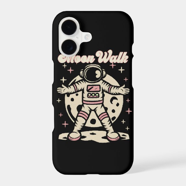 Moon Walk Astronout Iphone Case (Back)