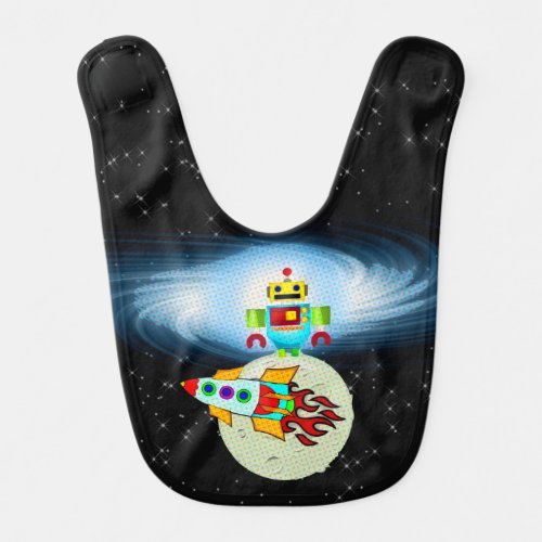 Moon Walk Bib