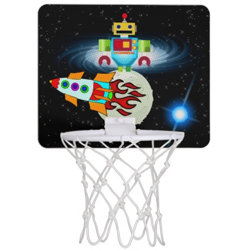 Moon Walk Mini Basketball Hoop