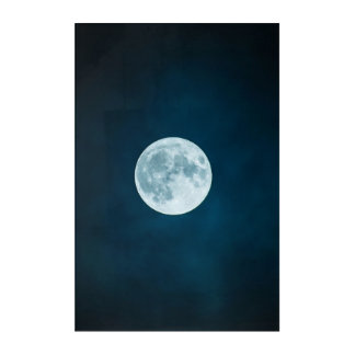 Moon wall art