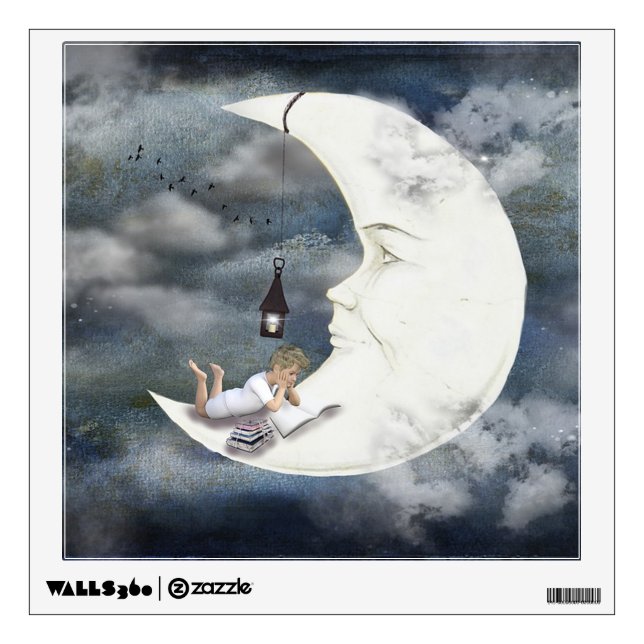 Moon Wall Decal (Front)