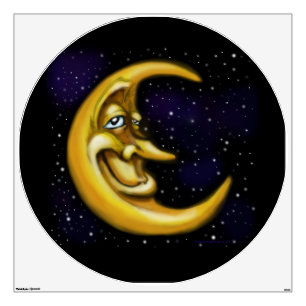 Moon Wall Decal