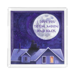 Moon Watch Acrylic Tray