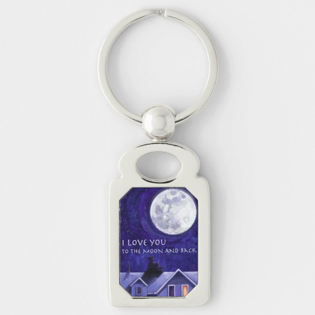 Moon Watch Keychain (Front)