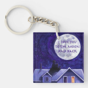 Moon Watch Keychain
