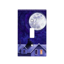 Moon Watch Light Switch Cover