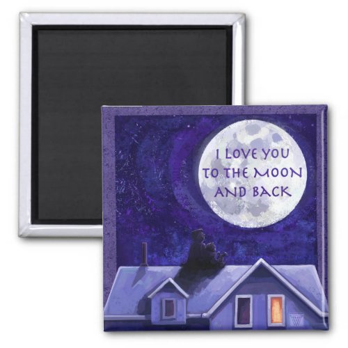 Moon Watch Magnet