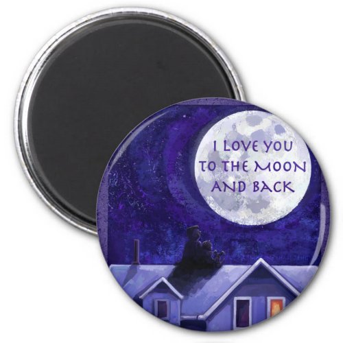 Moon Watch Magnet