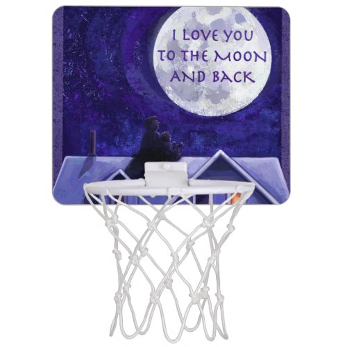 Moon Watch Mini Basketball Hoop