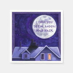 Moon Watch Napkins