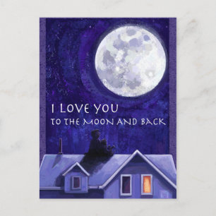Moon Watch Postcard