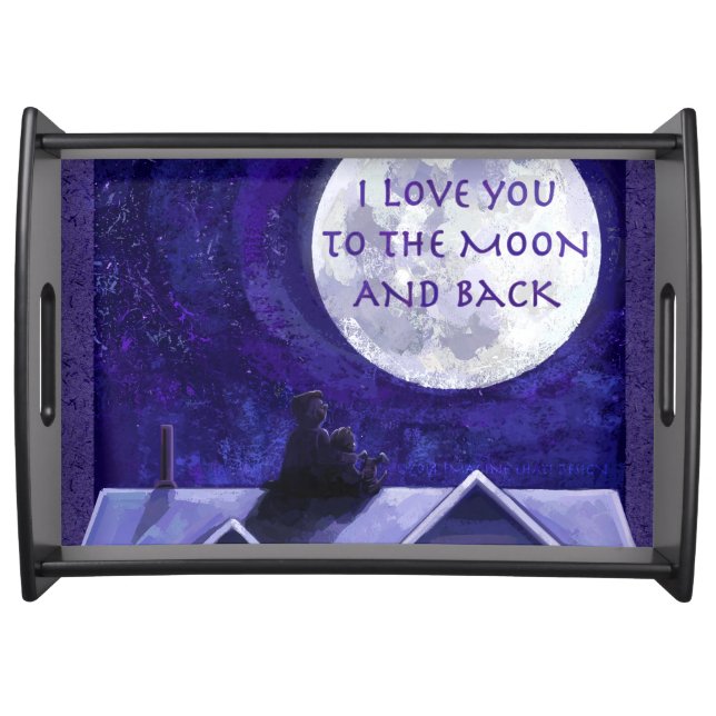 Moon Watch Serving Tray (Front)