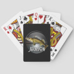 Moon Water &amp; Walleye Pike Poker Cards