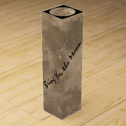 Moon Wine Box Personalized Full Moon Wine Gift Box