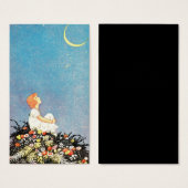 Moon wishes bookmark (Front & Back)