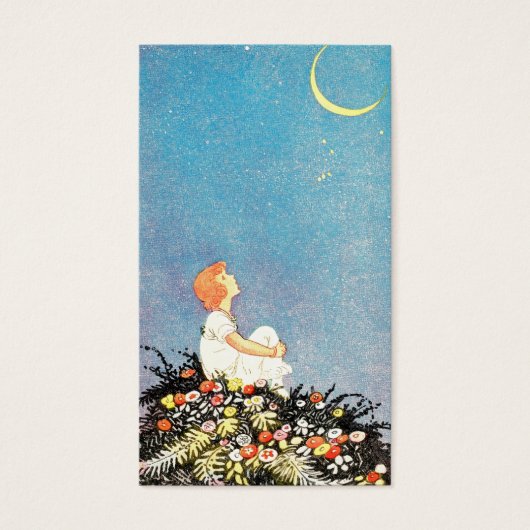 Moon wishes bookmark (Front)