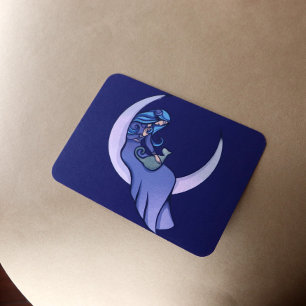 Moon Witch MoonChild Pagan Invitation
