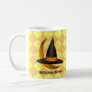 Moon Witches Brew Witch custom mugs