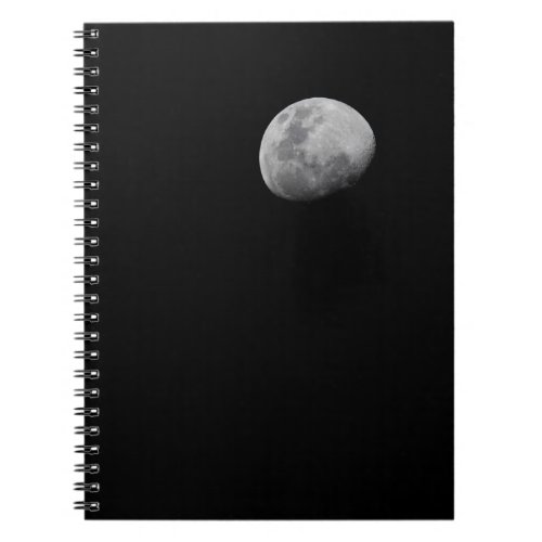 Moon with Black Sky  Zambia South Luangwa Notebook