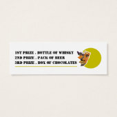 Moon Wolf, Halloween Competition Tickets (Back)