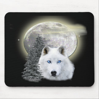 moon wolf t-shirts and more mouse pad