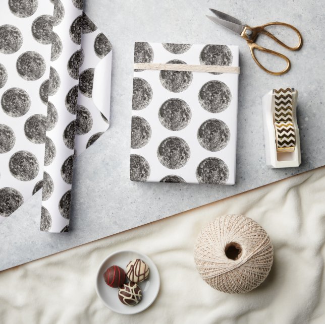 Moon Wrapping Paper (Crafts)