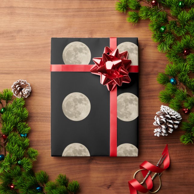 MOON WRAPPING PAPER (Holiday Gift)