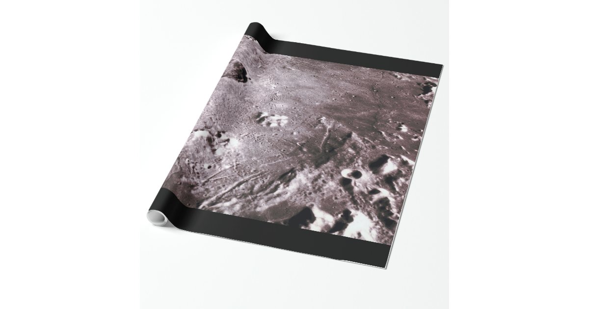 Moon Wrapping Paper | Zazzle