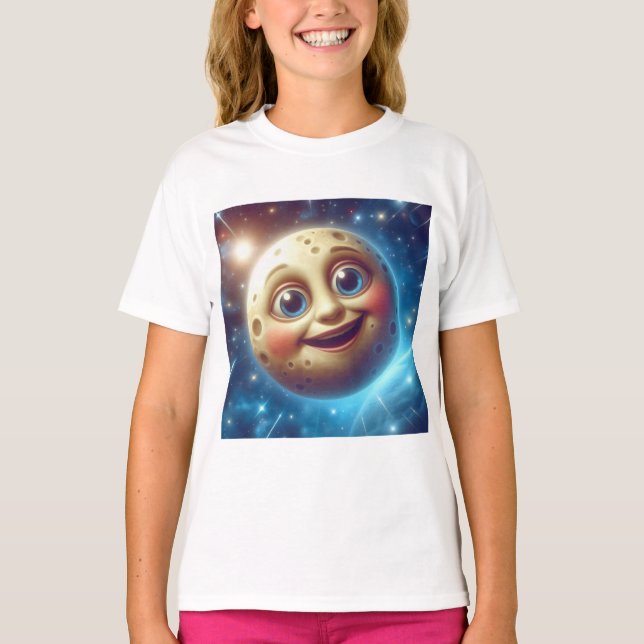 Moonage Smiles T-Shirt (Front)