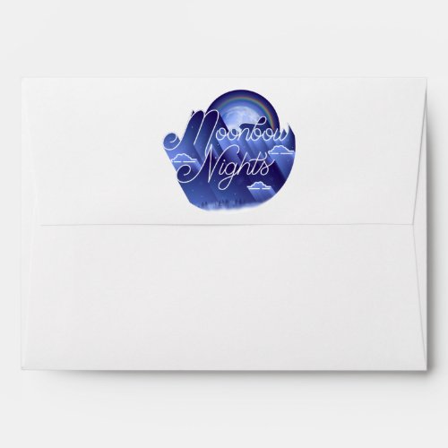 Moonbow Nights  Greeting Card Envelope