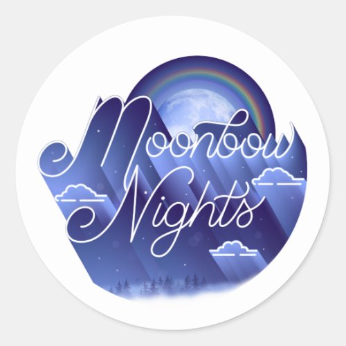 Moonbow Nights  Stickers
