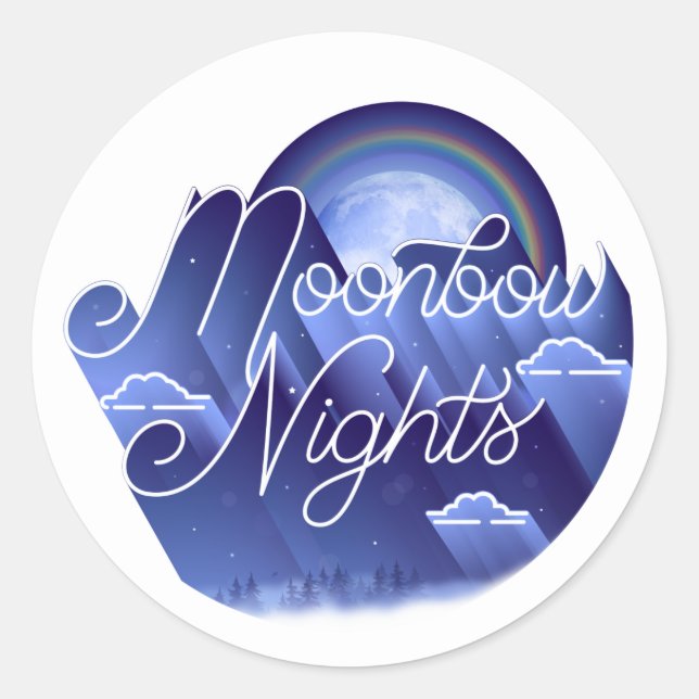 Moonbow Nights / Stickers (Front)