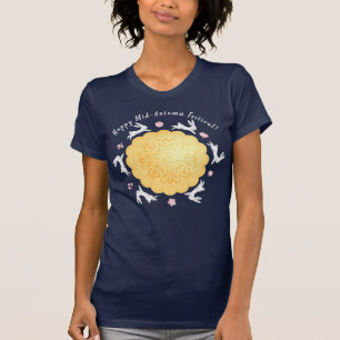 Mooncake and Rabbits Moon Festival T-Shirt