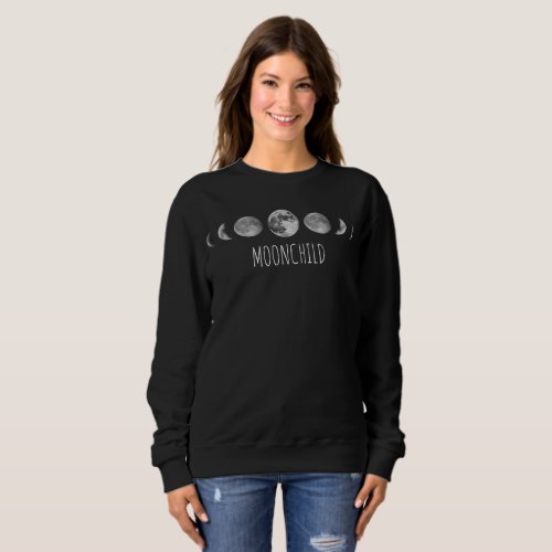 Moonchild _ Moon Phases Sweatshirt