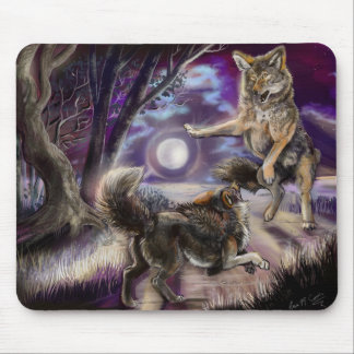 Moondancer Coyotes Mouse Pad