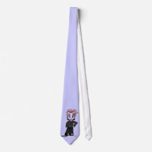 Moondial the Girl Neck Tie