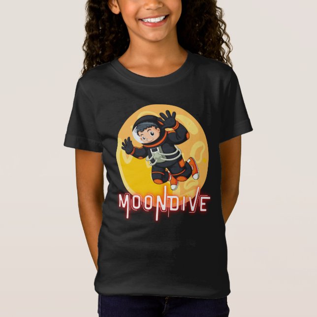 MOONDIVE- SPACE ASTRONAUT T-Shirt (Front)