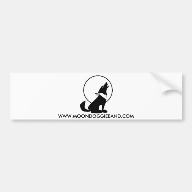 Moondoggie Bumper Sticker # 2 (Front)