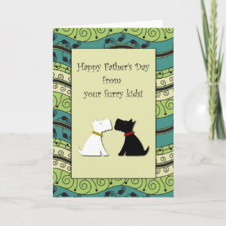 .::MoonDreams::. Happy Father's Day Dogs Card