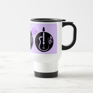 MoonDreams Music Guitars Traveling Mug