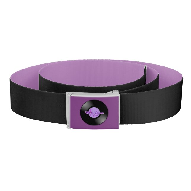 MoonDreams Music Record Purple & Black Belt (Coil)