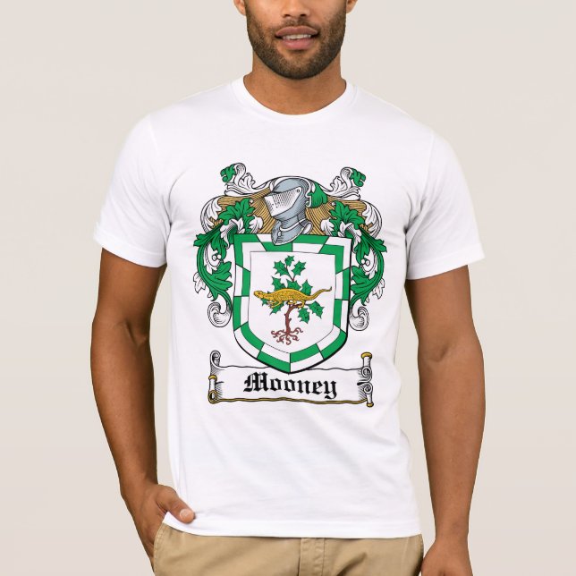 Mooney Family Crest T-Shirt (Front)