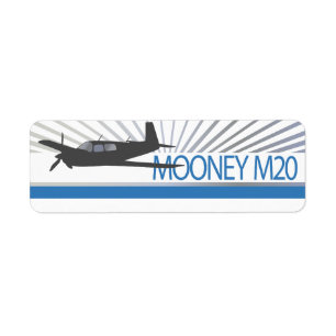 Mooney M20 Aircraft Label