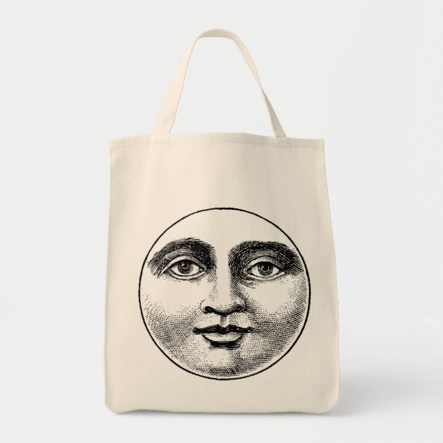MOONFACE TOTE BAG (Front)