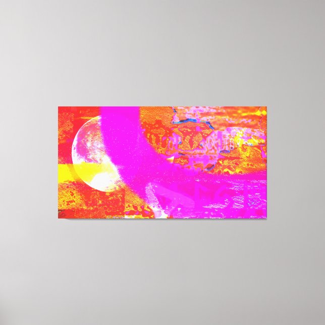 Moonfire Canvas Print (Front)