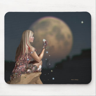 Moonflower Mouse Pad