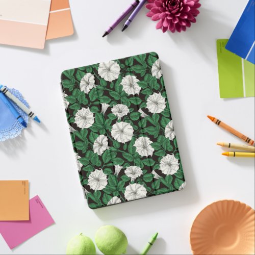 Moonflowers 2 iPad air cover