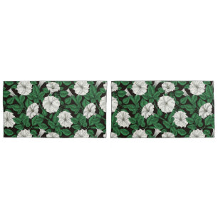 Moonflowers 2 pillow case