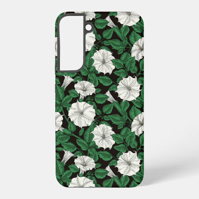 Moonflowers 2 samsung galaxy case (Back)