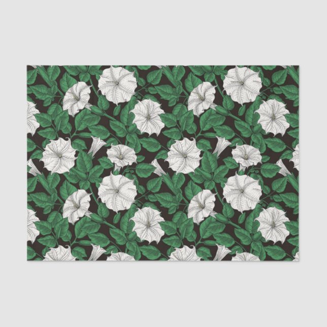 Moonflowers 2 tissue paper (Front)